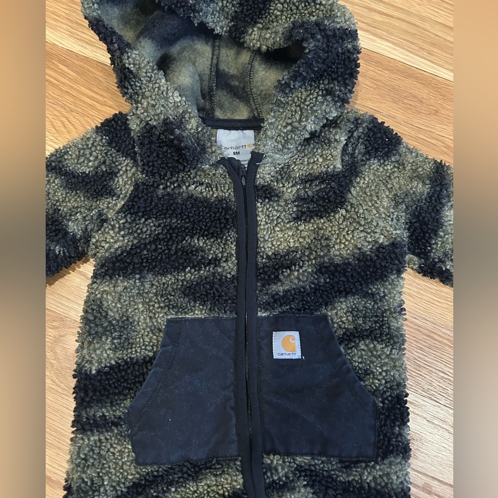 Boys Carhartt fleece outerwear 6 months